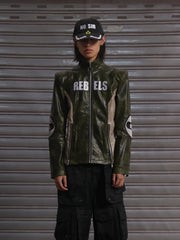 REBELS Leather Jacket