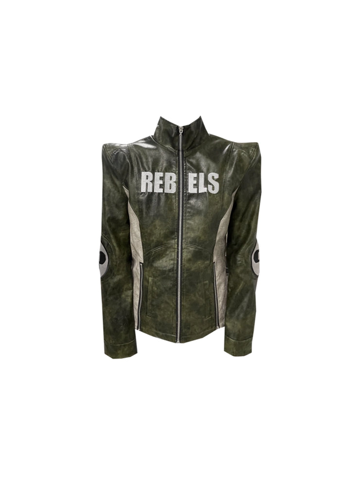 REBELS Leather Jacket